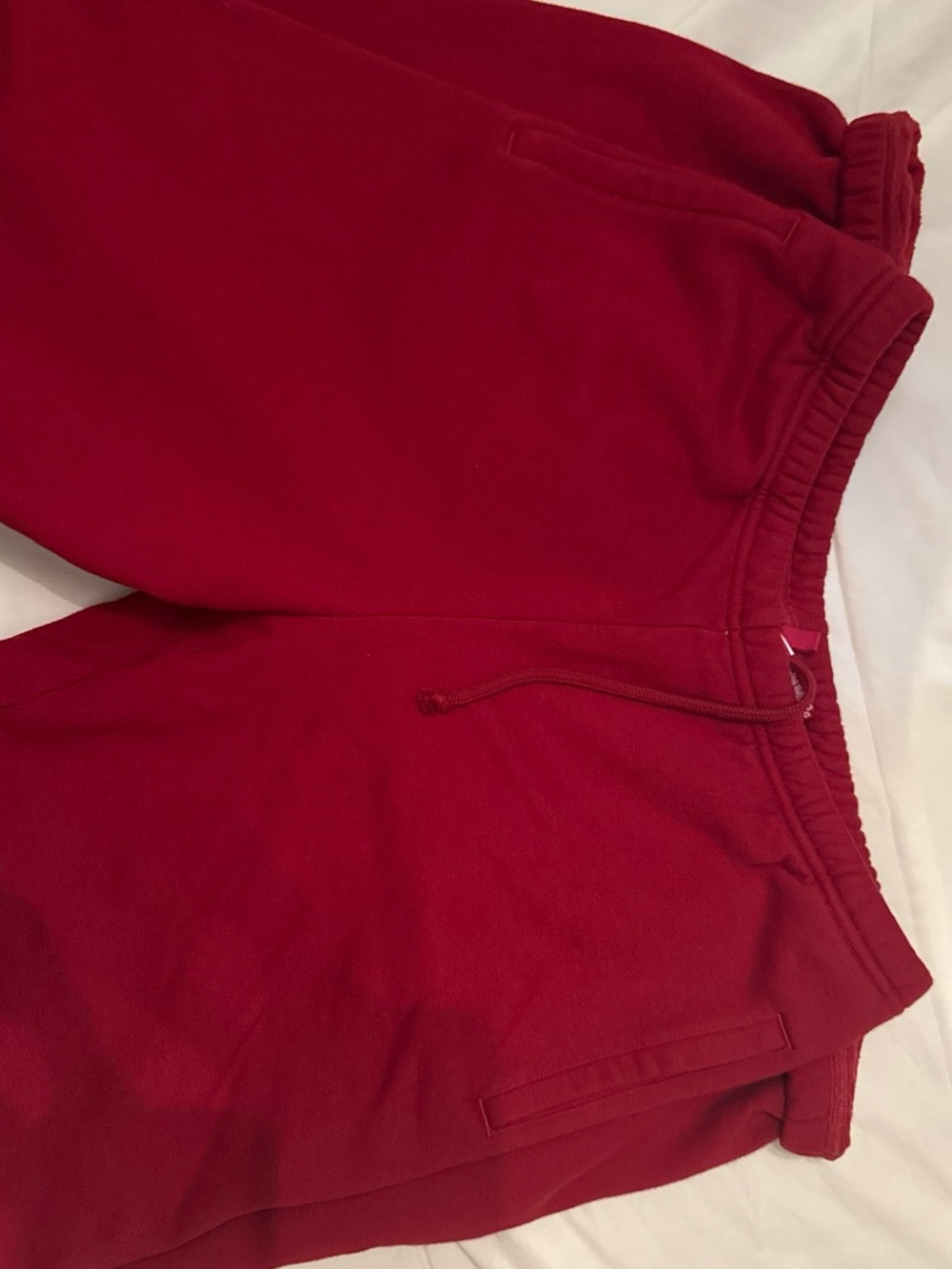 SKIMS Red Track Pants
